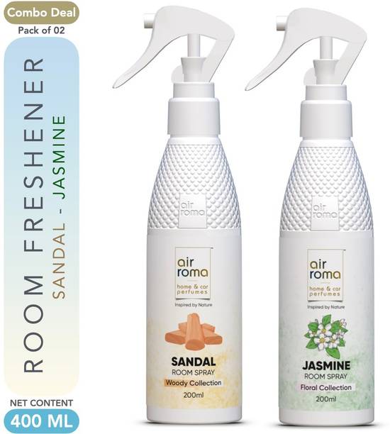 Airroma Jasmine Flower, Sandal Sweet Spray, Diffuser