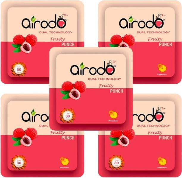 AIRODO Air Freshener Fruit Punch Pocket Gel (Pack Of -05) Blocks Air Freshener Fruit Punch Pocket Gel (Pack Of -05)
