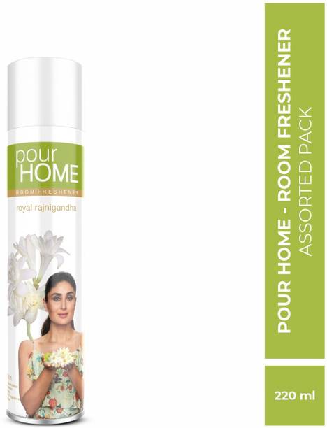 POUR HOME Room Freshener Royal Rajni Gandha 270 Ml Spray Room Freshener Royal