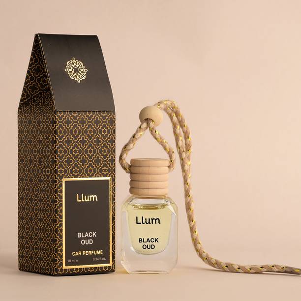 Llum Black Oud Hanging Car Air Freshener Luxury, Organic Toxin-Free Diffuser Car Freshener Diffuser Black Oud Hanging Car Air Freshener Luxury, Organic Toxin-Free Long Lasting Car Freshener Diffuser (10 ml)