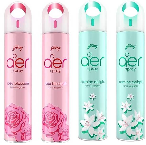 Godrej Aer ROSE BLOSSOM, JASMINE DELIGHT Spray AER SPRAY