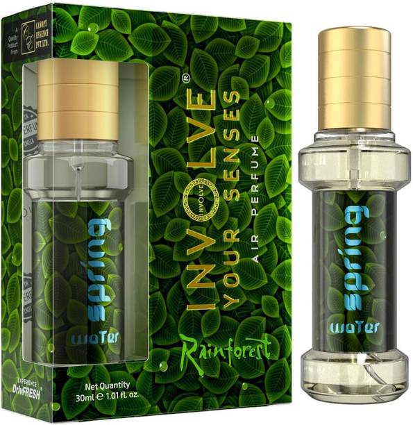Involve Rainforest Spring Water Spray Car Air Perfume | Car Freshener Spray Fine Fragrance Car Scent Air Freshener | Car accessories interior | Long-lasting fragrance | Car perfume��(30 ml)