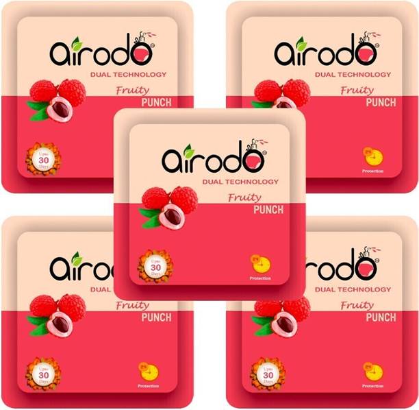 AIRODO Air Freshener Fruit Punch Pocket Gel (Pack Of -05) Blocks Air Freshener Fruit Punch Pocket Gel (Pack Of -05)