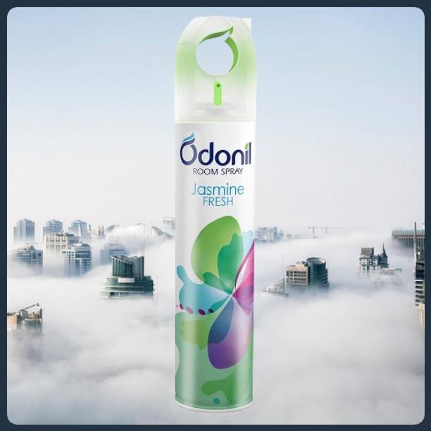 Odonil Room & Air Freshener Jasmine Fresh Spray |Nature Inspired Long Lasting Fragrance Spray Air_257