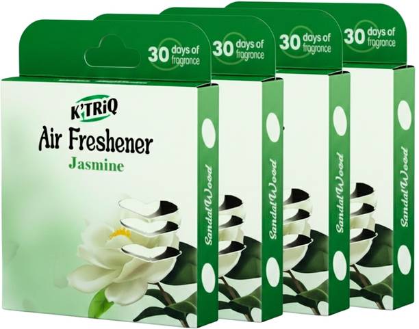 K'TRiQ JASMINE Blocks Air Freshner Blocks | Release Smell All the Time | Bathroom Air Freshener Pocket