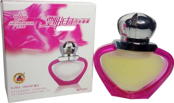 Selifaur Pretty Orchid Luxury Long Lasting Car Dashboard Perfume Air Freshener Home,Offi. Car Freshener Diffuser Pretty Orchid