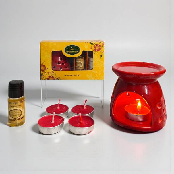 IMPERIUM AROMA lemon grass Diffuser Oil Burner Candle Diffuser for Home Fragrance
