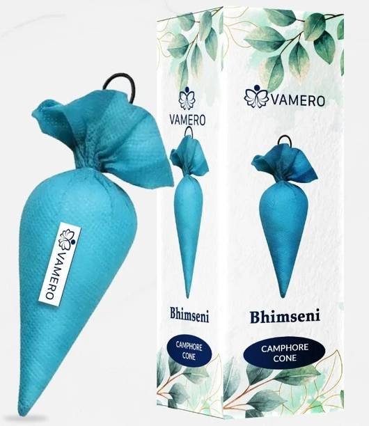VAMERO Camphor Cone -Air Freshener - Potpourri Original Bhimseni fragrance,Pack of 1
