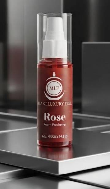 MLF Fresh Spray Rose Room Spray 100ml Floral Fragrance for Home Bedroom Living Room Office Indoor Spaces
