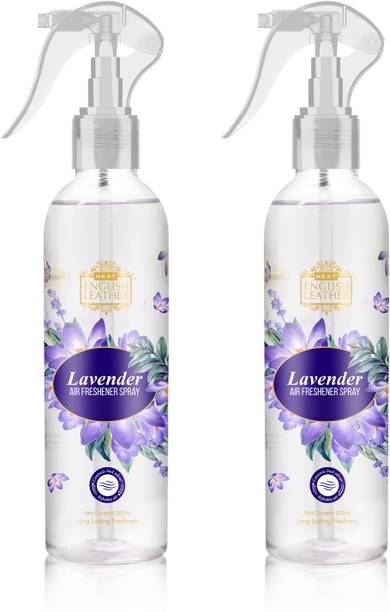 NEXT English Leather Nature Inspired Lavender No Gas, Room Air Freshener Car Freshener Spray Lavender No Gas Pack of 2