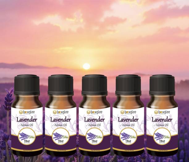 Boxglee multi fragrance Aroma Oil Lavender Aroma Oil 10ml (Pack of 5 PCS) for Diffuser & Home Fragrance