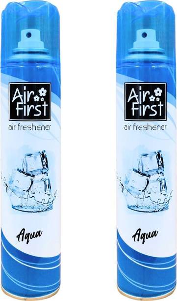 Air first Room Spray Air Freshener Combo Pack of 2 ( Aqua 300ml + 300ml ) Spray Air Freshener