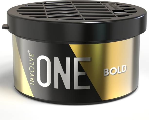 Involve Bold Car Freshener Blocks ONE Bold Fiber Pad Car Freshener | Premium Car Perfume | Long Lasting Fragrance