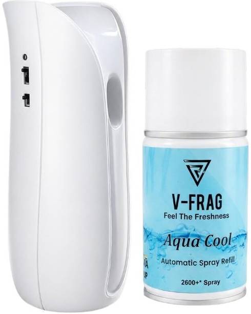 Vfrag Aqua Cool Spray, Refill, Automatic Spray Automatic Room Freshner Machine Air Freshener Dispenser With Refill