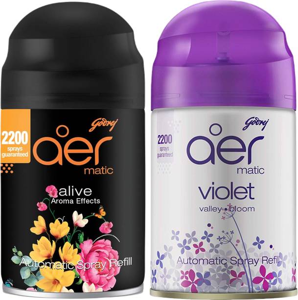 Godrej Aer ALIVE, VIOLET Refill Aer Matic Refill GJ,ALV,PPL