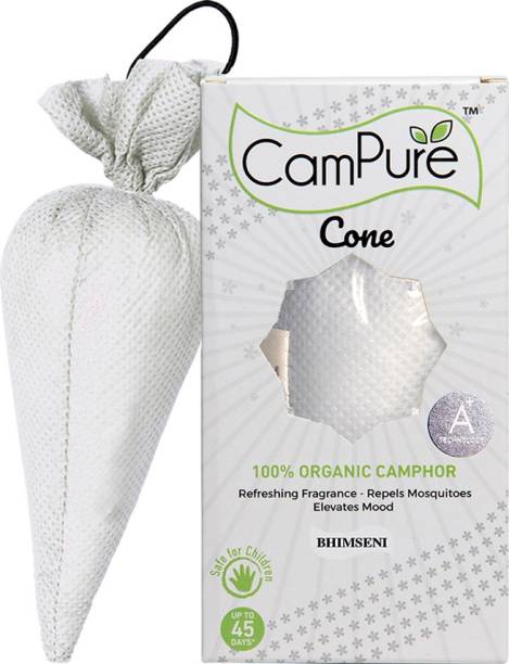 CamPure Cone Bhimseni - Pack of 4 Potpourri