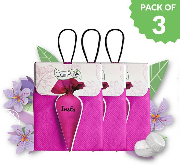 CamPure Insta Cone Lavender (Pack of 3) Room, Car, Air Freshener & Mosquito Repellent Potpourri Camphor Insta Cone Lavender (Pack of 3) Room, Car and Air Freshener & Mosquito Repellent