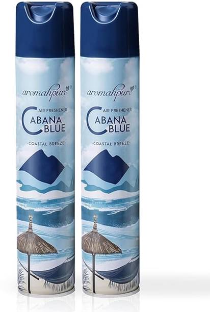 Aromahpure Cabana Blue Spray Fragrance for Home, Bathroom & Office |Eliminates Odour | IFRA certified