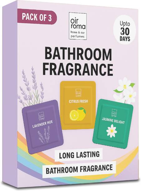 Airroma Lavender, Citrus, Jasmine Blocks Long-lasting Air Freshener, Lasts up to 30 days