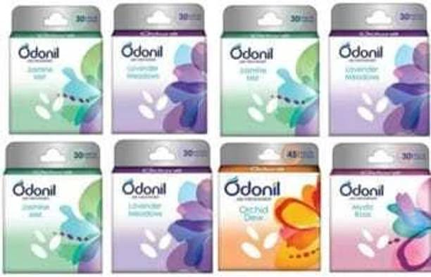 Odonil Lavender, Jasmine, Orchid, Rose Blocks PCS 8 block