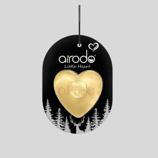 AIRODO Oud & Musk Little Heart Car Hanging Air Freshener|Lasts 30 Days|Car Accessories Car Freshener Diffuser Little Heart Car Hanging Air Freshener | Lasts 30 Days | Car Accessories