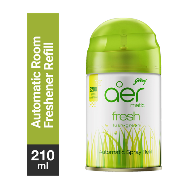 Godrej Aer Matic Room Freshener - Fresh Lush Green Refill Matic