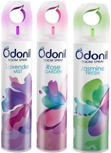Odonil Special Room Freshner (Rose+Jasmine+Lavender) Combo Blocks Special Pack