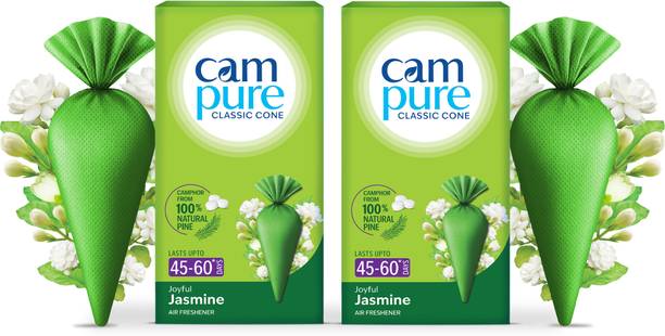 CamPure Cone Jasmine - Pack of 2 Potpourri Cone Jasmine - Room