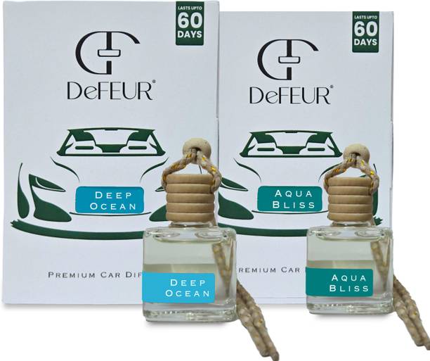 DeFEUR Deep Ocean & Aqua Bliss Car Freshener Diffuser Professional
