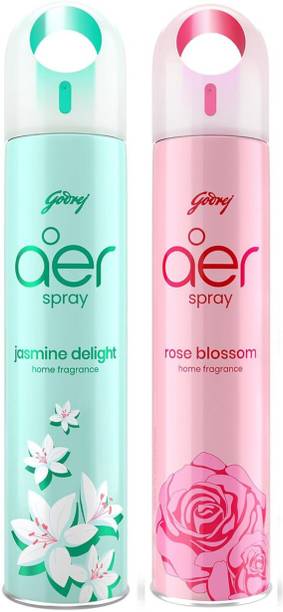 Godrej Aer Freshener Morning Misty Meadows & Petal Crush Pink-Home&Office|Pack of 2(240 ml) Spray Morning Misty Meadows & Petal Crush Pink