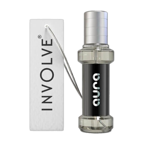 Involve your senses Elements Aura Spray Car Air Perfume | Car Freshener Spray | Fine Fragrance Car Scent Air Freshener - IELE02 | Car accessories interior | Long lasting fragrance | Car perfume