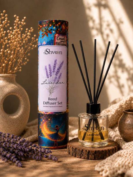 Shveen Lavender Diffuser Set Reed Diffuser