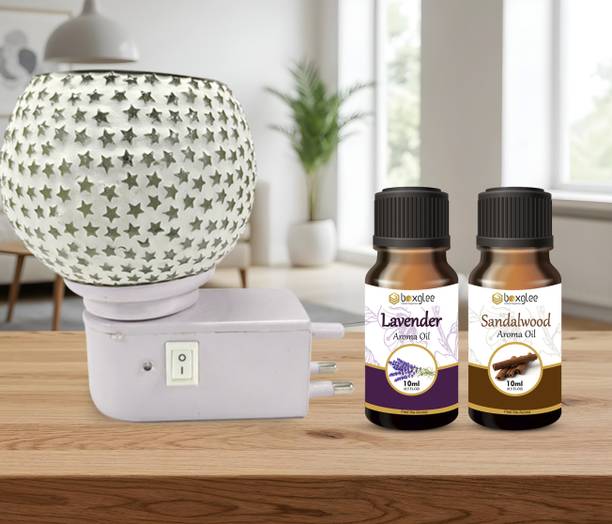 Boxglee Multifragrance Aroma Oil Star Kapoor Dani with Sandalwood + Lavender Oil 10ML for Home,Office Decor