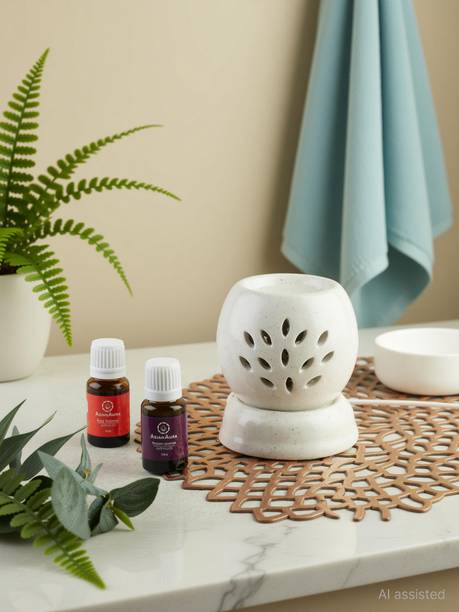 Asian Aura Ceramic Electric Aroma Diffuser Diffuser Set Electric Aroma