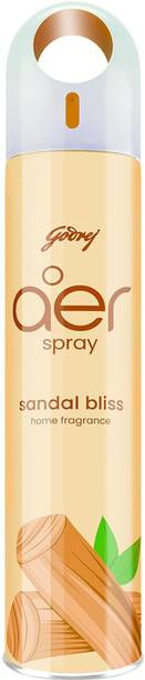 Godrej Aer Room Freshener for Home & Office - Sandal Bliss Spray Spray | Room Freshener for Home & Office - Sandal Bliss (200 ml) | Long-Lasting Fragrance