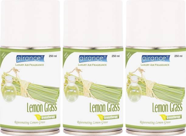 Airance LemonGrass, Lemon Grass Spray, Automatic Spray, Refill Automatic Room Freshener air freshner Refill