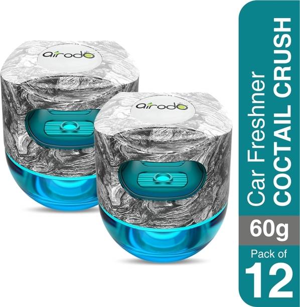 AIRODO Air Twist Cocktail Crush Blue Car Freshener Diffuser Aer Twist Cocktail Crush Blue Car Freshener (60 g) Car Freshener