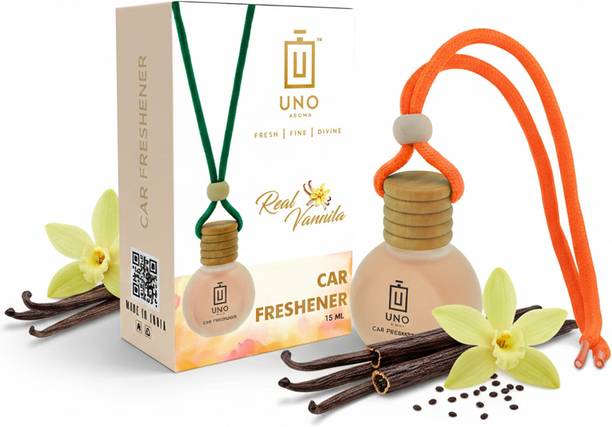 UNO AROMA Musk Fragrance Car Freshener Diffuser Car Freshner Hanging/Car Perfumes Accessories Long Lasting Good Smell Fragrance