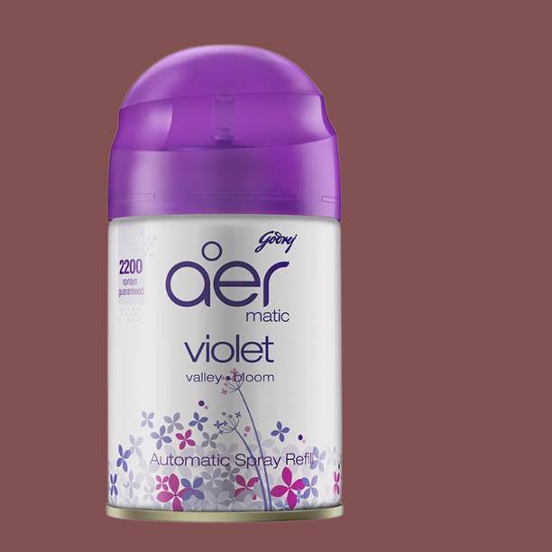 Godrej Aer Voilet Valley Car Freshener Refill aer matic,bar freshner,liquid automatic air freshener refill pack _139