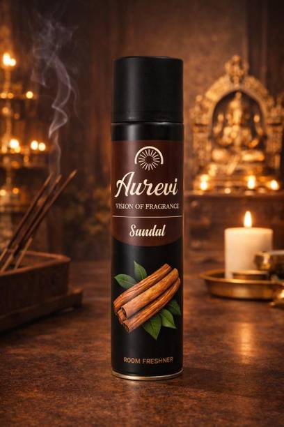 aurevi Sandal Spray Sandal Room Freshner | Long Lasting Room Freshener Spray, Air Freshener S4