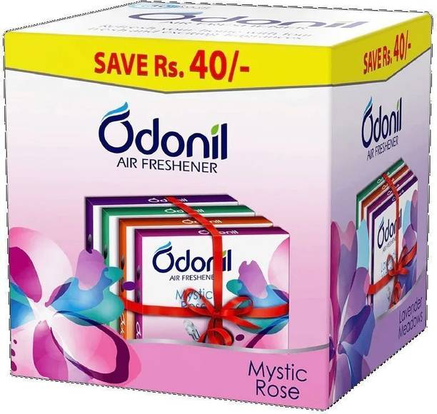 Odonil Rose+Jasmine+Lavender+misty rose Blocks Jasmine, Rose, Lavender Spray