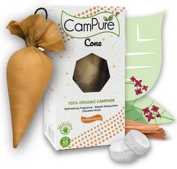 CamPure Cone Air Freshener - Sandalwood - Pack of 1 Potpourri