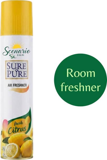 Scenario sun Herbal Spray FRESH CITRUS SURE & PURE AIR ROOM FRESHNER PACK OF 1