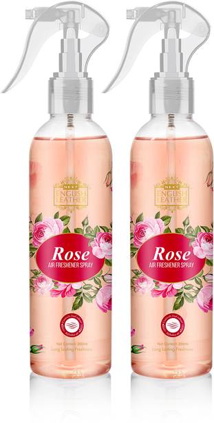 NEXT Rose Air Freshener Spray | Long-Lasting Fragrance for Home, Office & Car Spray Rose Air Freshener Spray