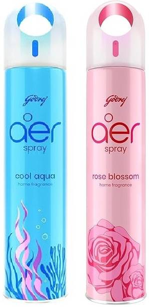 Godrej Aer COOL AQUA, ROSE BLOSSOM Spray AER SPRAY