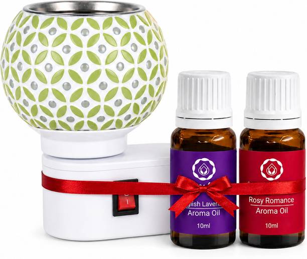 VELLORA LIGHTS Rose, Lavender Diffuser Set Electric Kapoor Dani Aroma Diffuser Night Lamp Combo