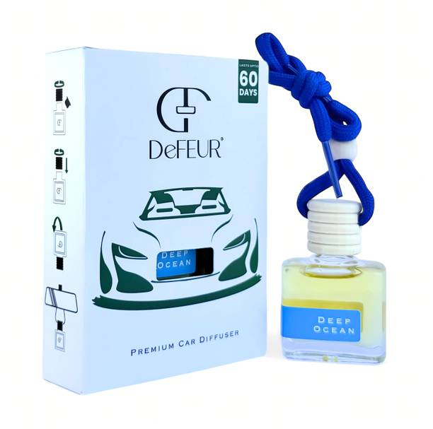 DeFEUR Deep Ocean Sparkling , Sea Salt Marine Accords Oceanic Breeze Car Freshener Diffuser Sparkling , Sea Salt Marine Accords Oceanic Breeze