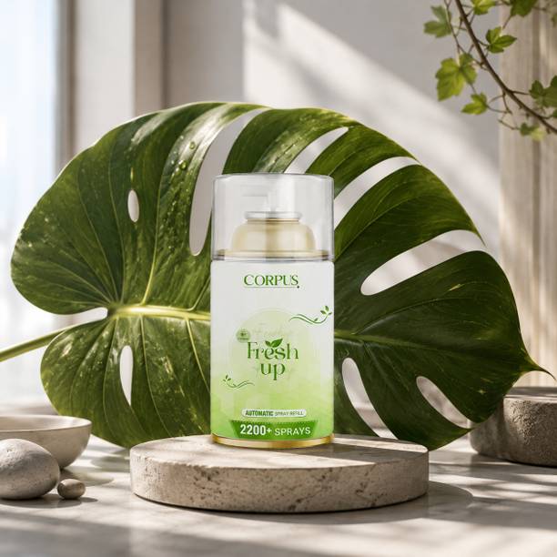 Corpus Fresh Up Spray | 2200+ Sprays | Long Lasting Room Freshener for Home, Office & Bathroom