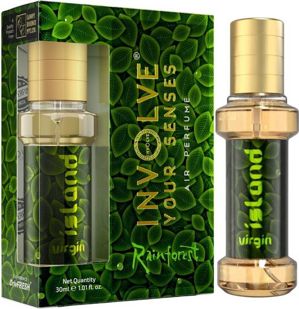 इनवॉल्व रेनफोरेस्ट वर्जिन आईलैंड कार फ्रेशनर