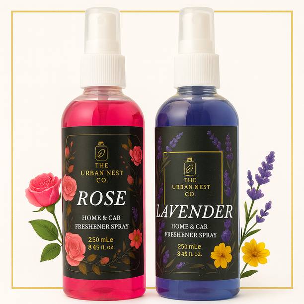 The Urban Nest Co. Rose & Lavender Floral Relaxing Combo Spray Rose-Lavender